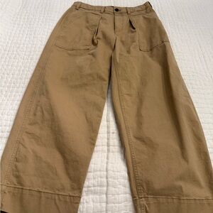 Banana Republic khaki crop pants